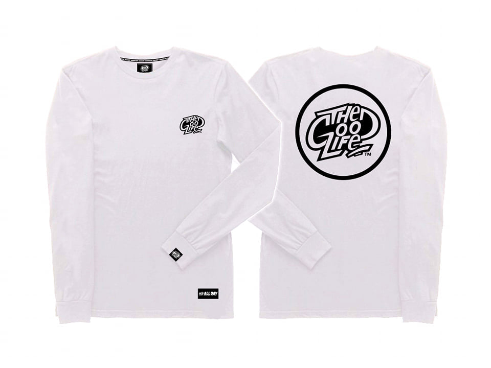 CIRCLE (WHITE) CREWNECK
