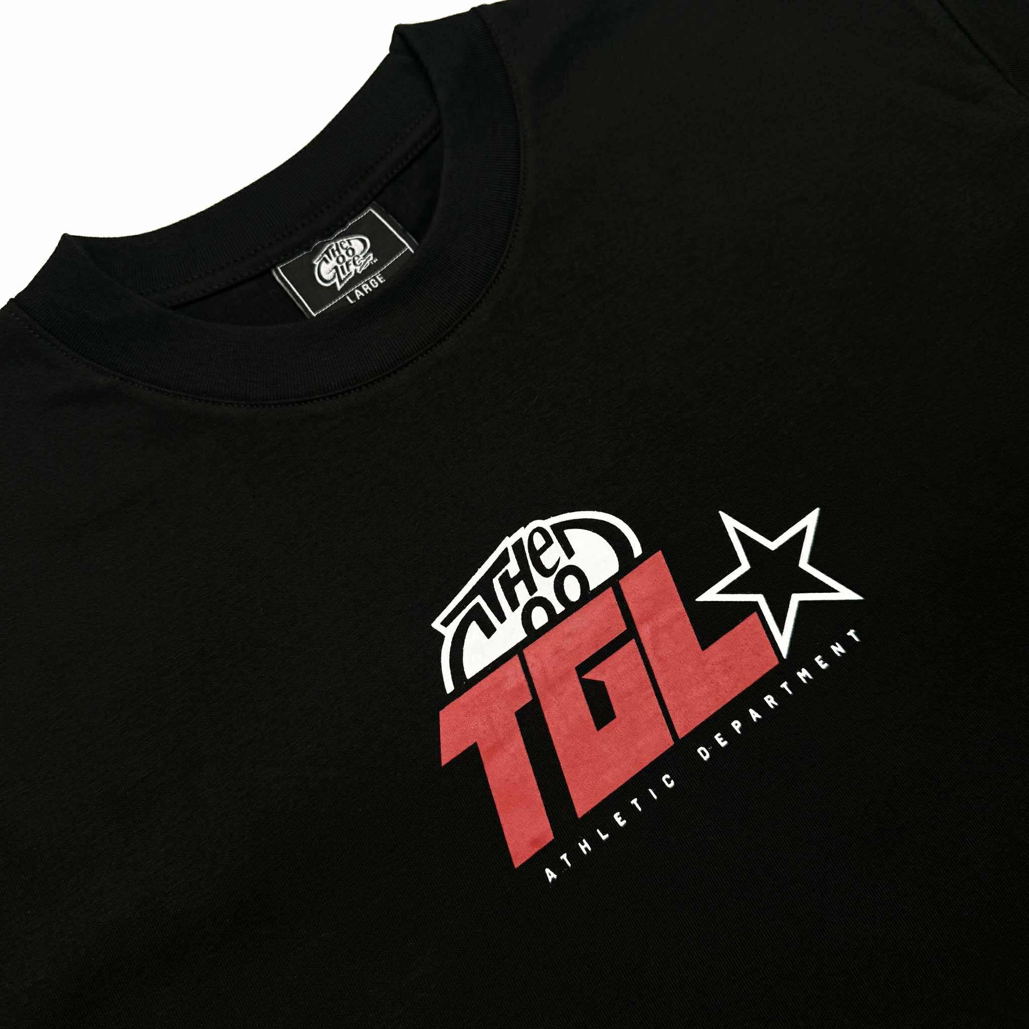 ATHLETIC DEPT. (BLACK) T-SHIRT