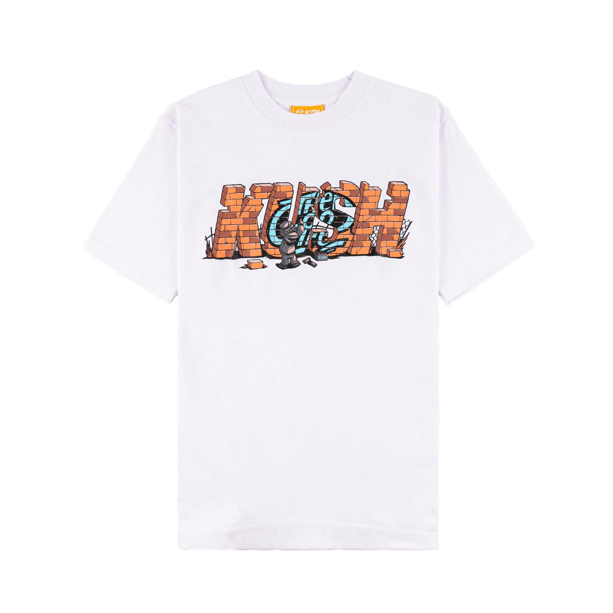 GRAFFITI BRICK TEE