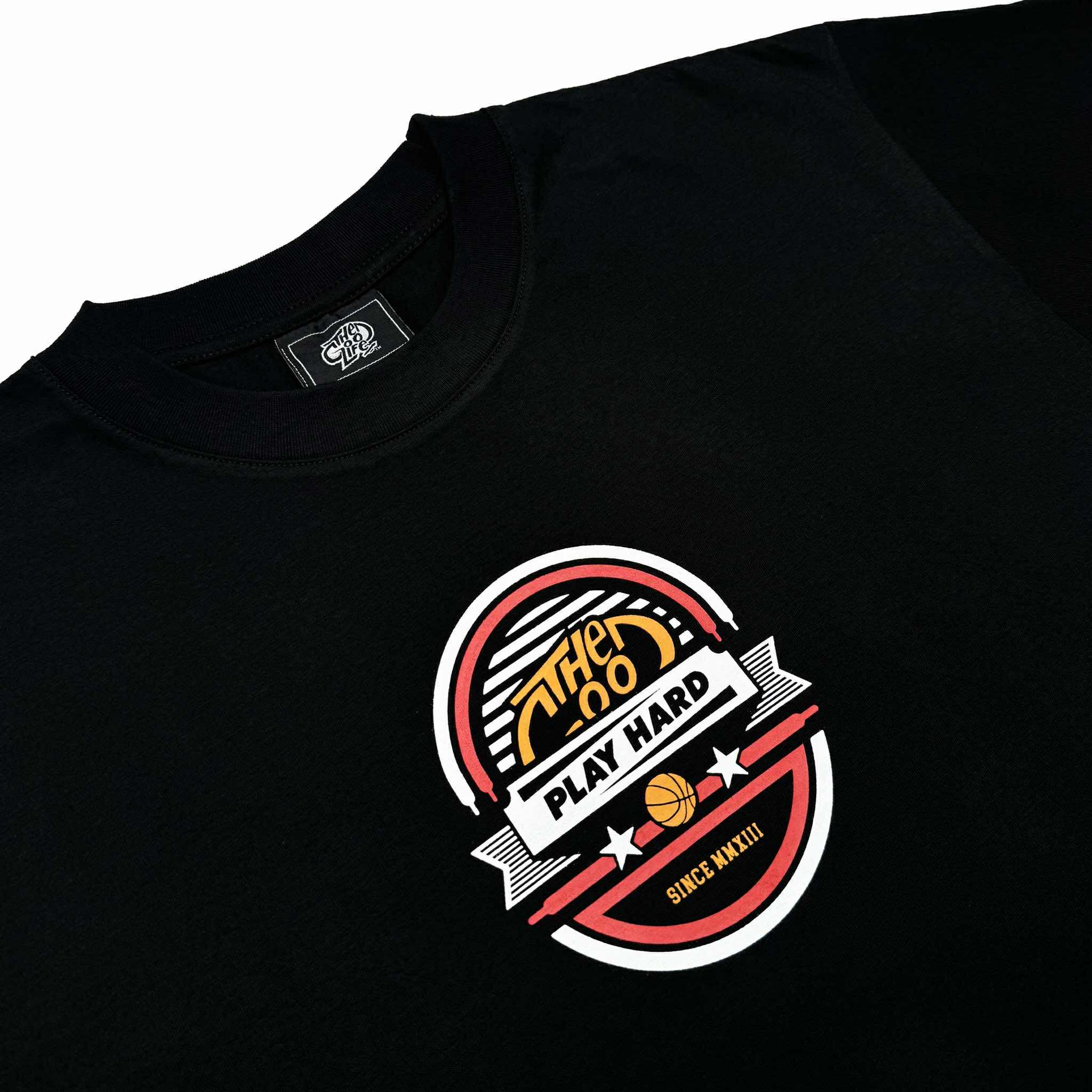 PLAY HARD (BLACK) T-SHIRT