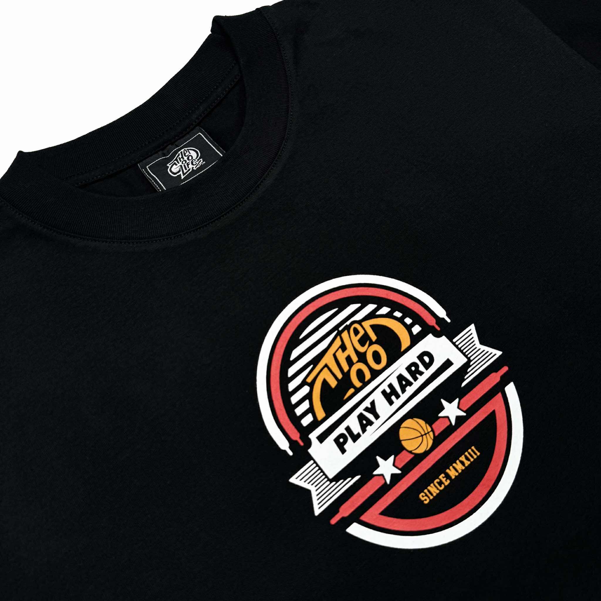 PLAY HARD (BLACK) T-SHIRT