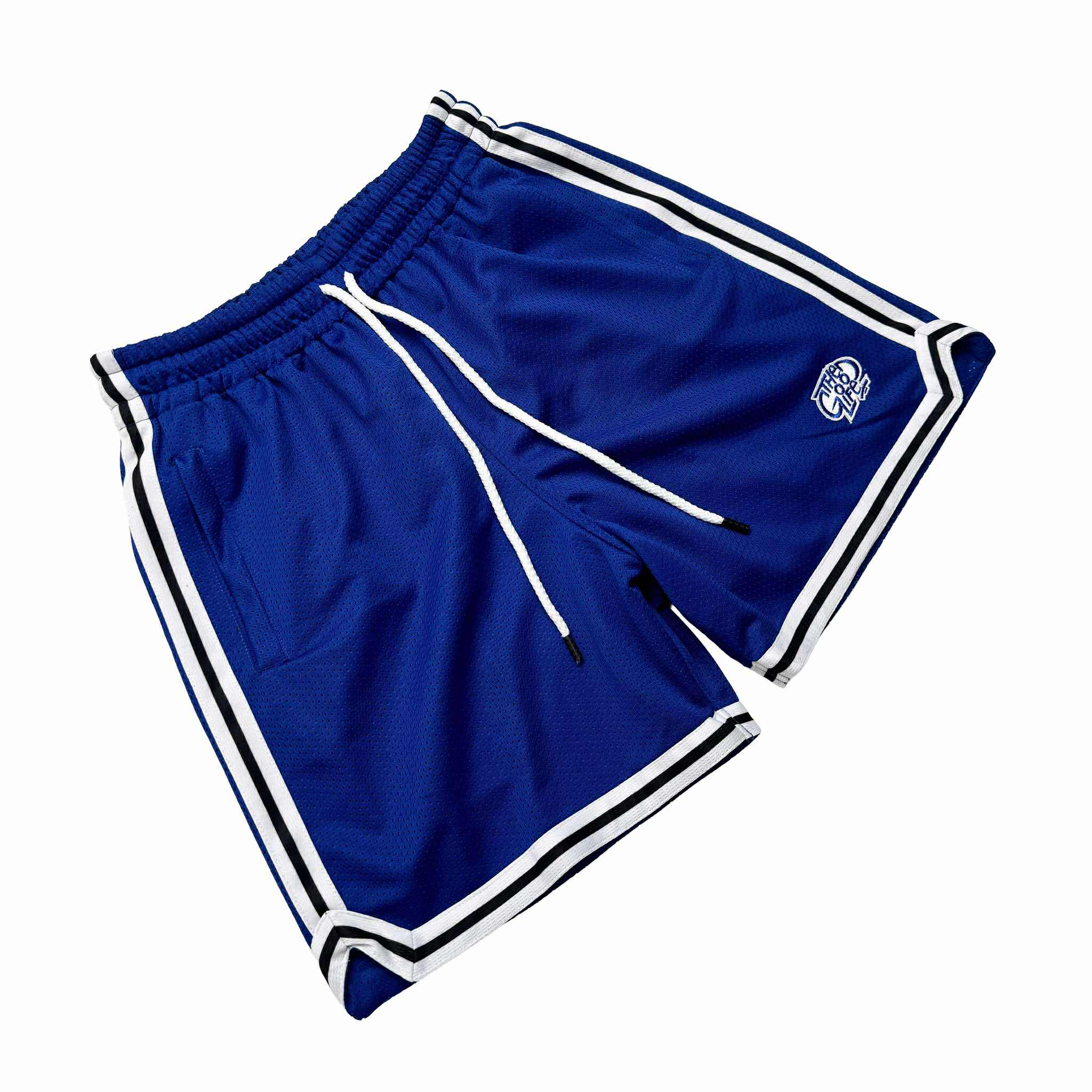 HOOPLINE (BLUE) MESH SHORTS