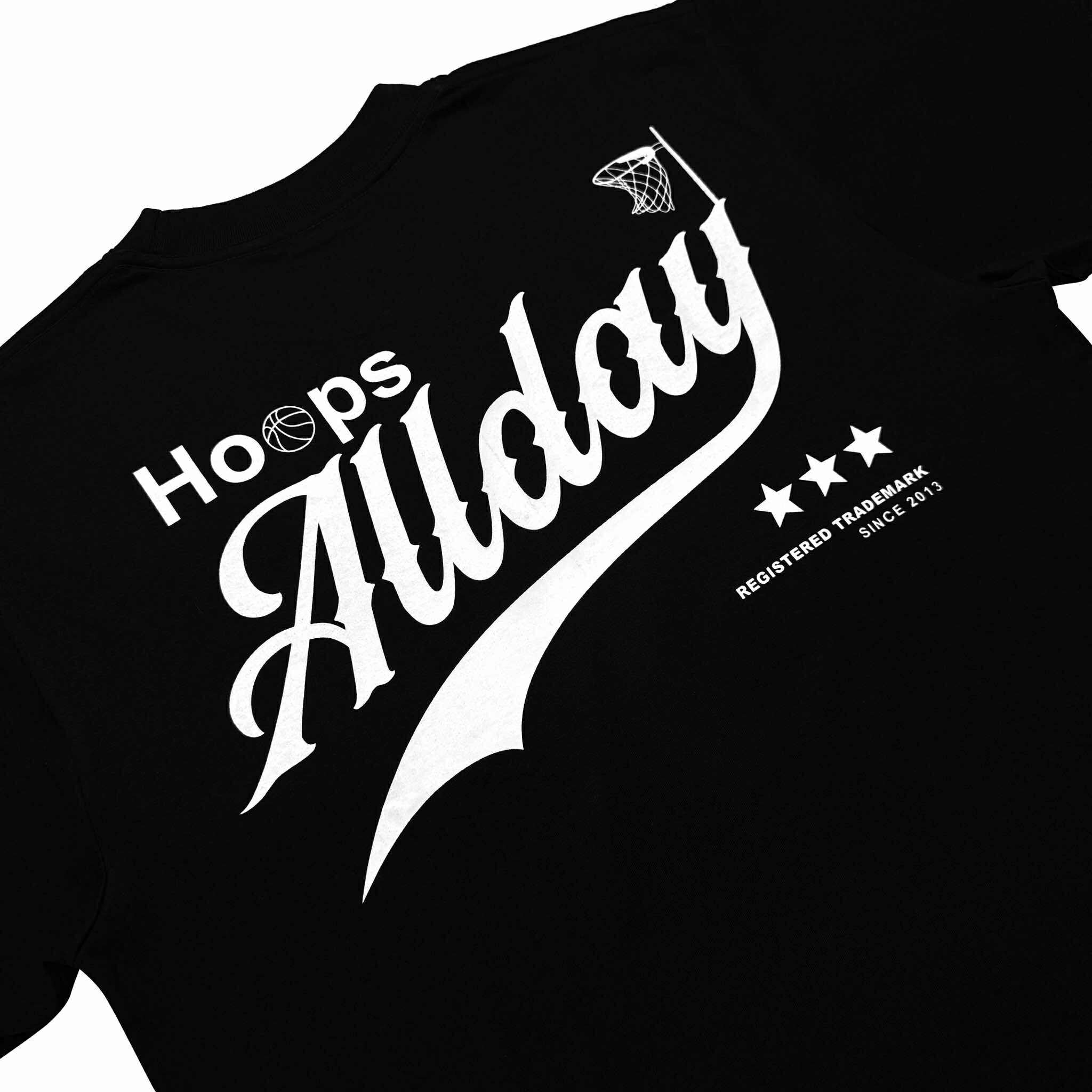 HOOPS ALLDAY (BLACK) T-SHIRT
