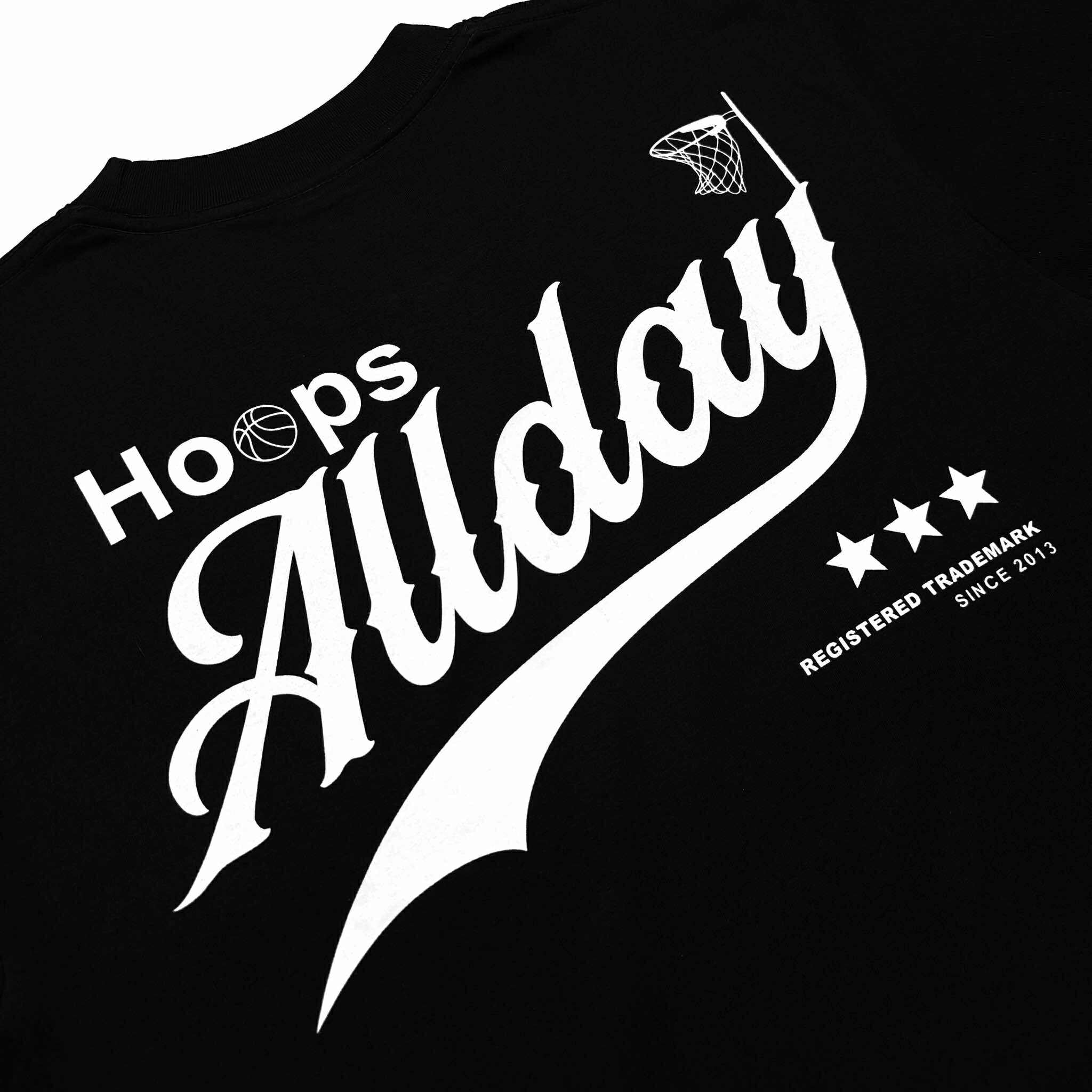 HOOPS ALLDAY (BLACK) T-SHIRT
