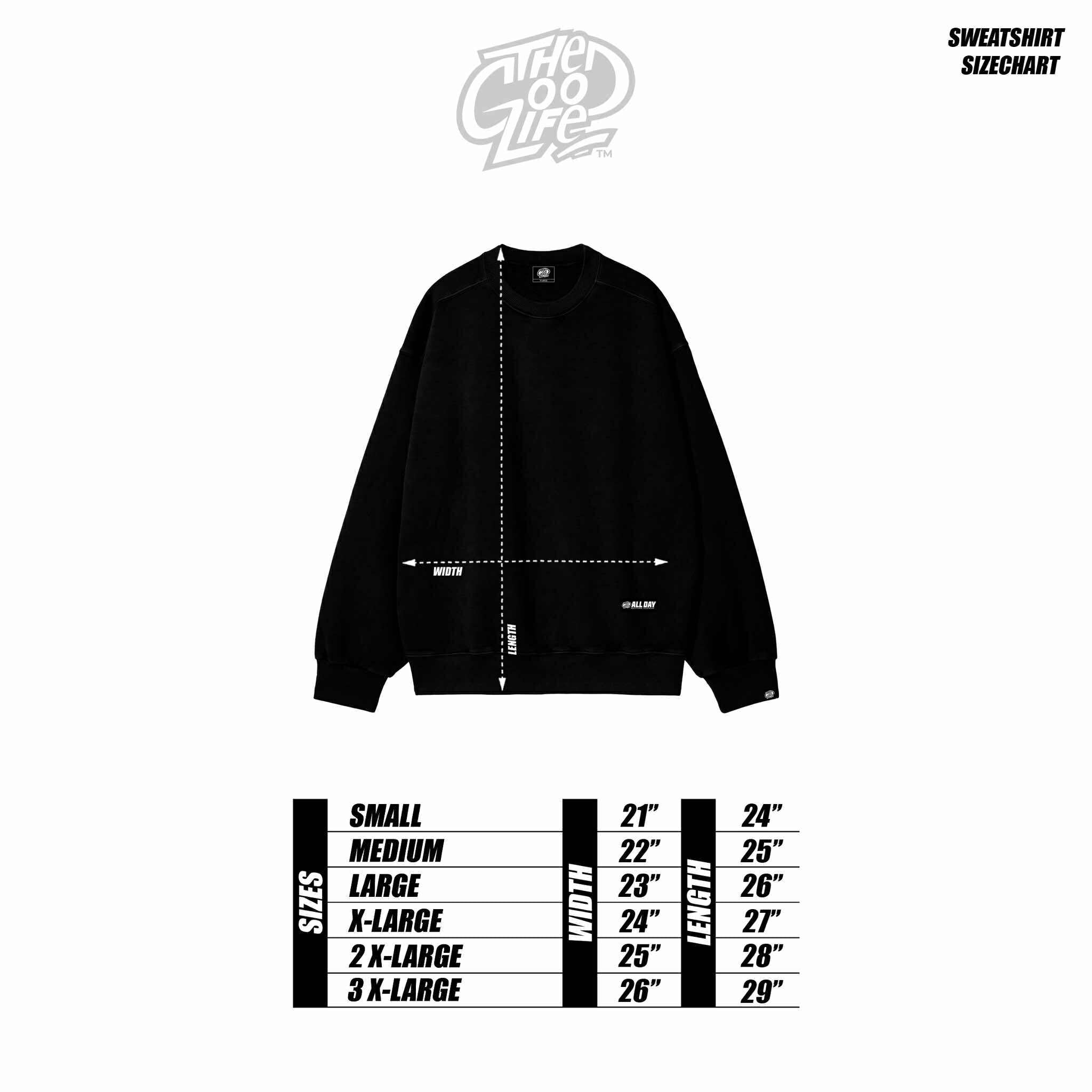 CAMOU (WHITE) SWEATSHIRT