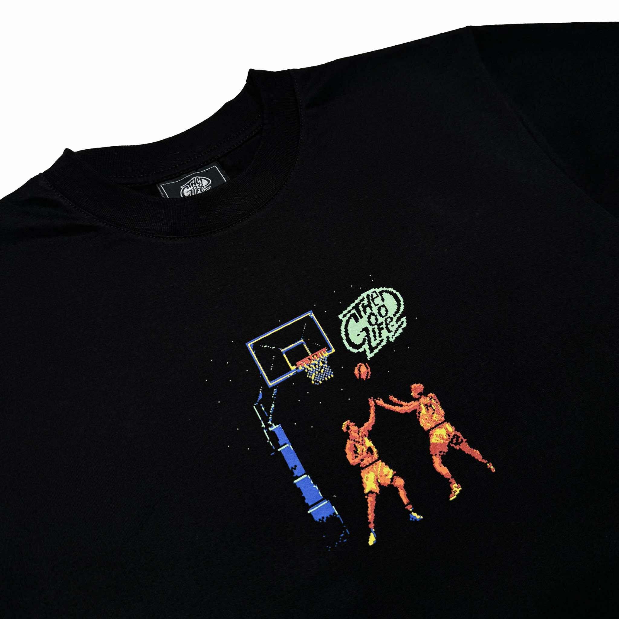 VINTAGE HOOPS (BLACK) T-SHIRT