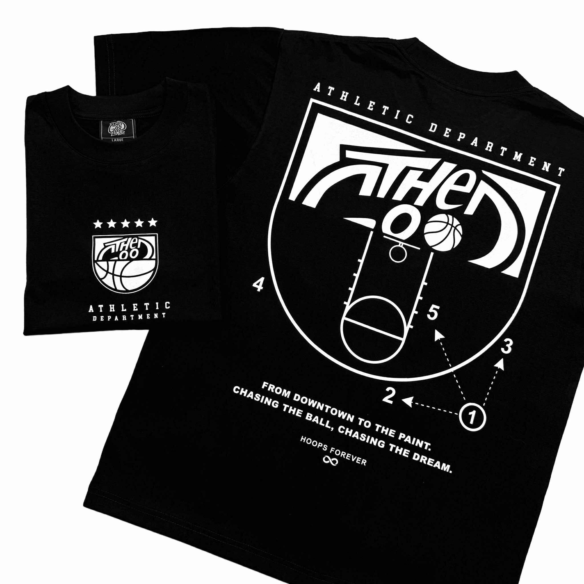 COURT VISION (BLACK) T-SHIRT