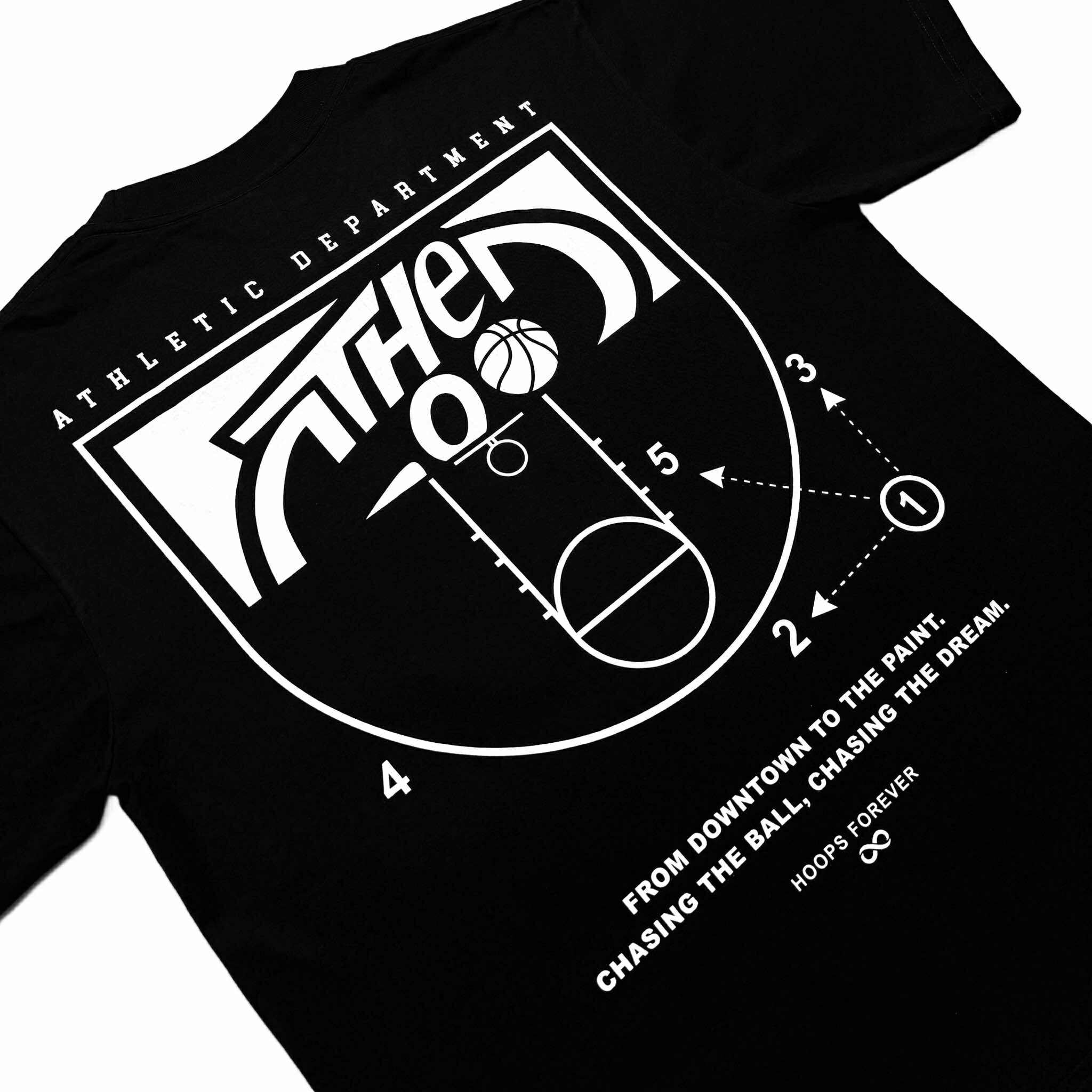 COURT VISION (BLACK) T-SHIRT