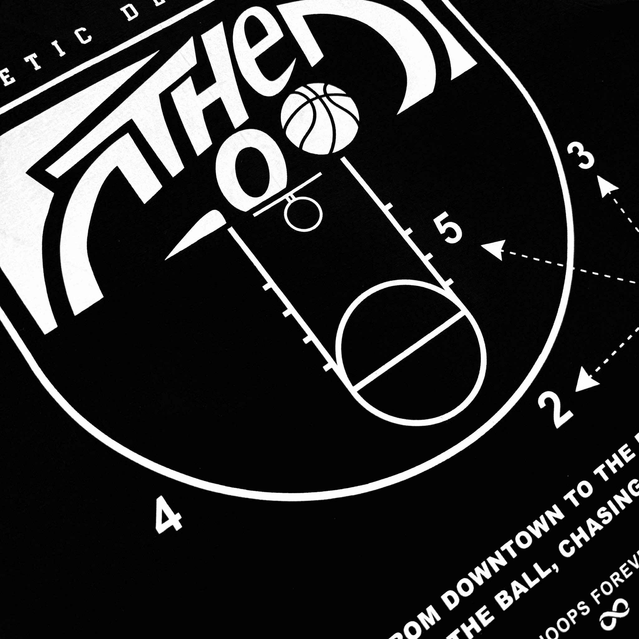 COURT VISION (BLACK) T-SHIRT