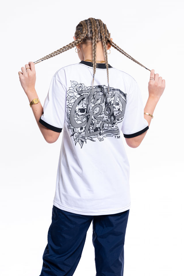 SKULL (RINGER) T-SHIRT