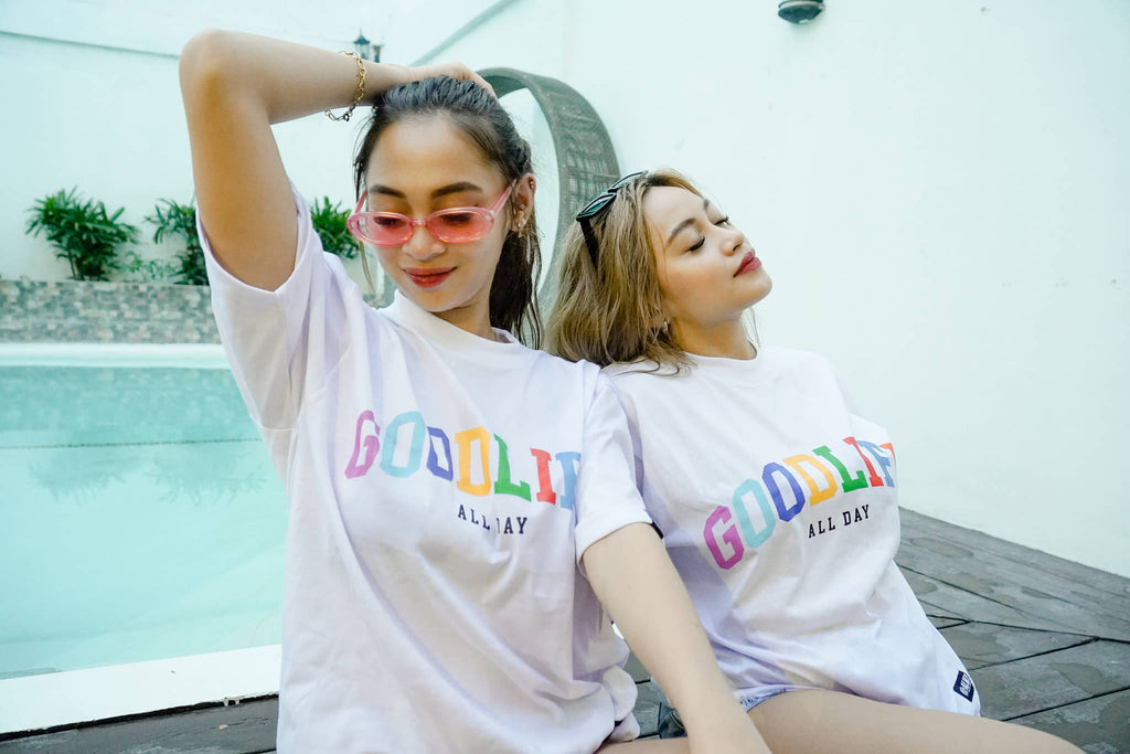 RAINBOW ARCH (WHITE) T-SHIRT