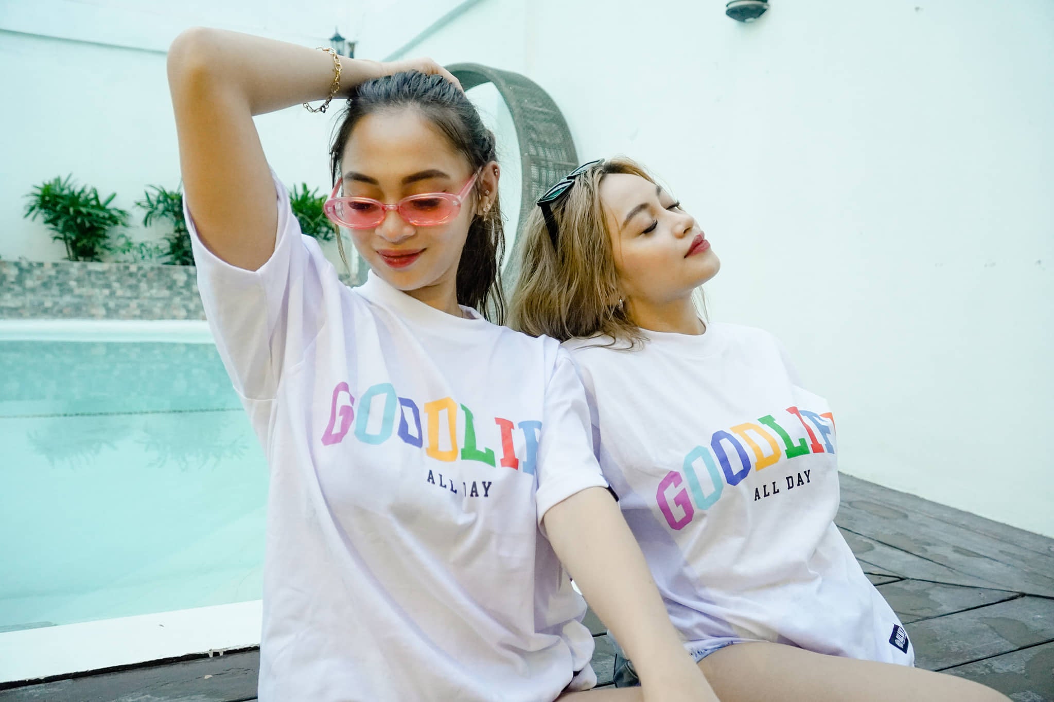 RAINBOW ARCH (WHITE) T-SHIRT