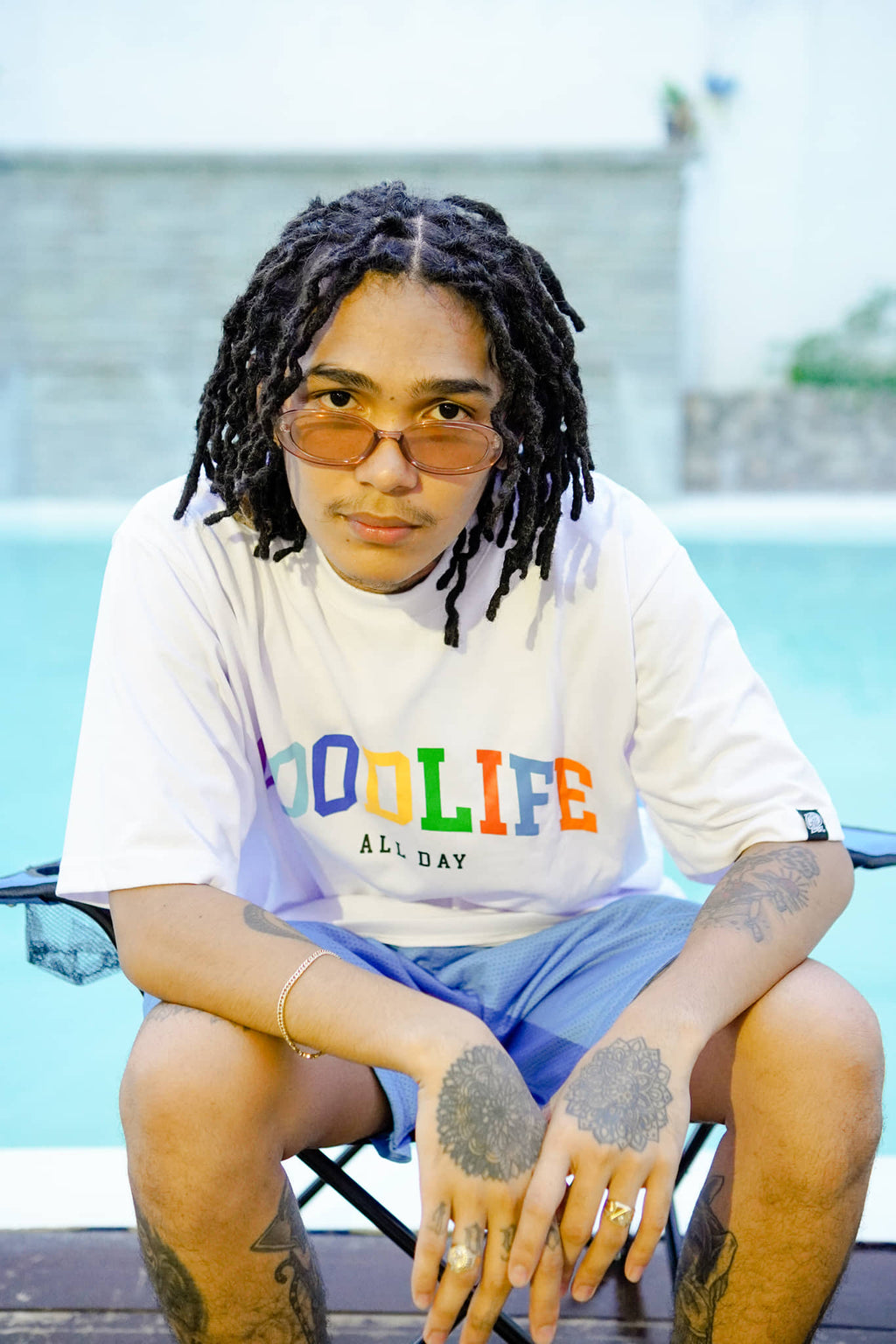 RAINBOW ARCH (WHITE) T-SHIRT