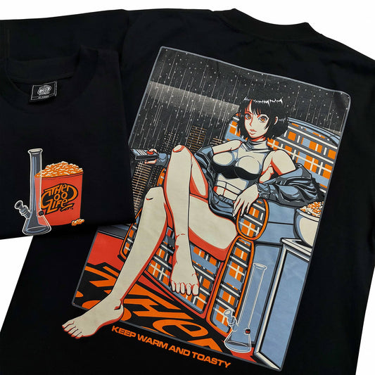 BAKER GIRL V2 (BLACK) T-SHIRT