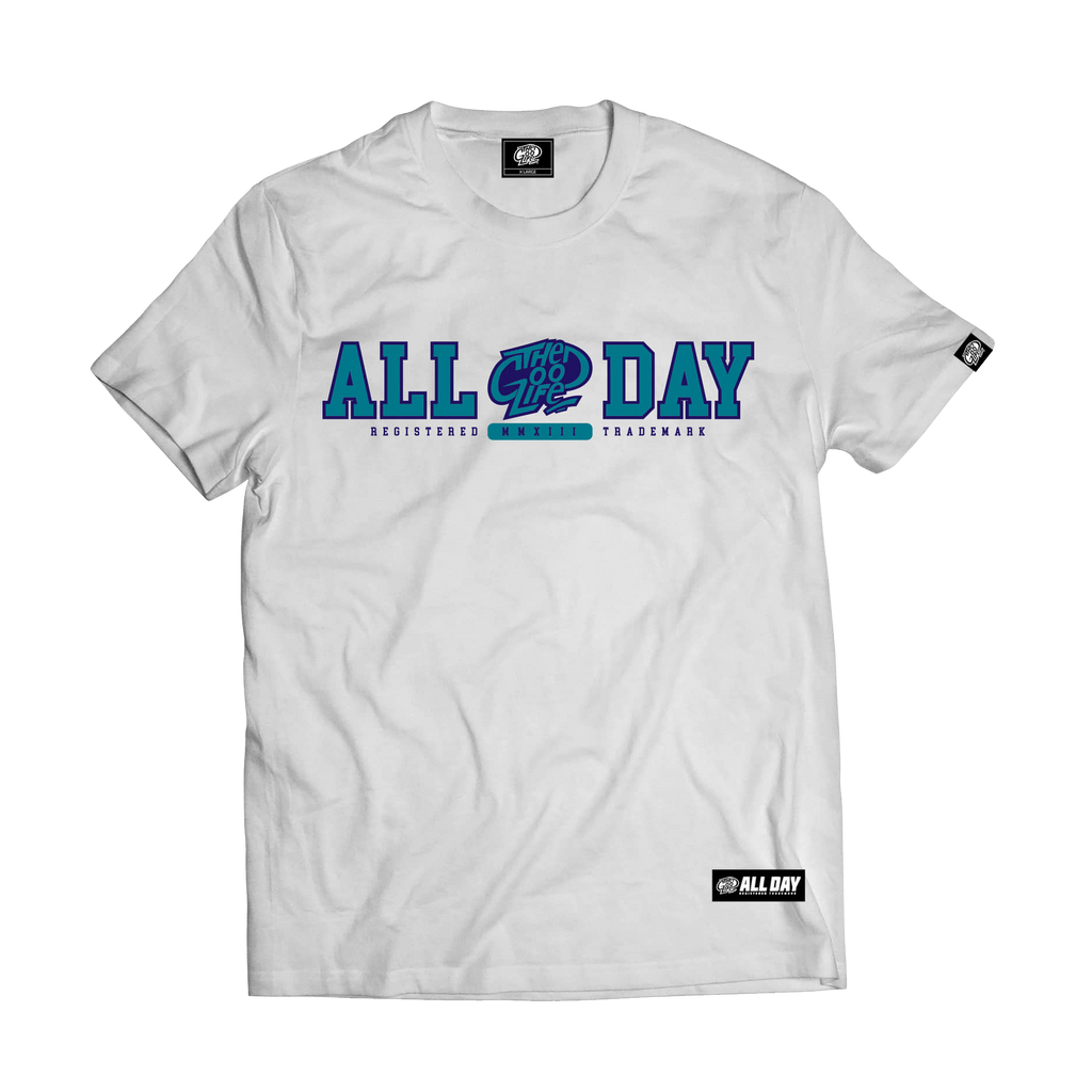 LEAGUE (WHITE) TEE