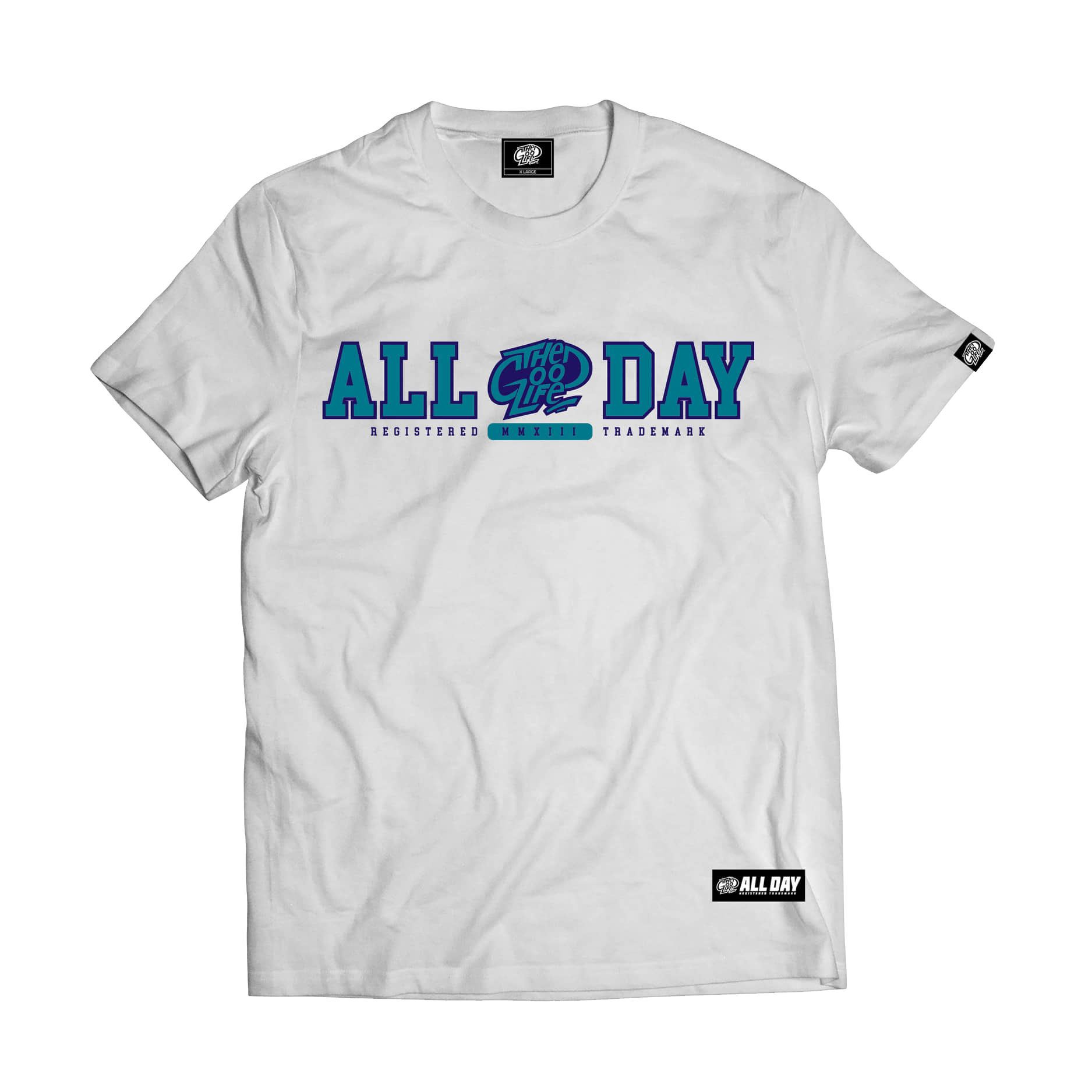 LEAGUE (WHITE) TEE