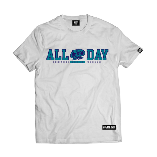 LEAGUE (WHITE) TEE