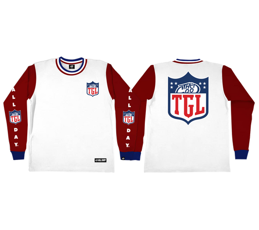 TGL (RED/WHITE) CREWNECK