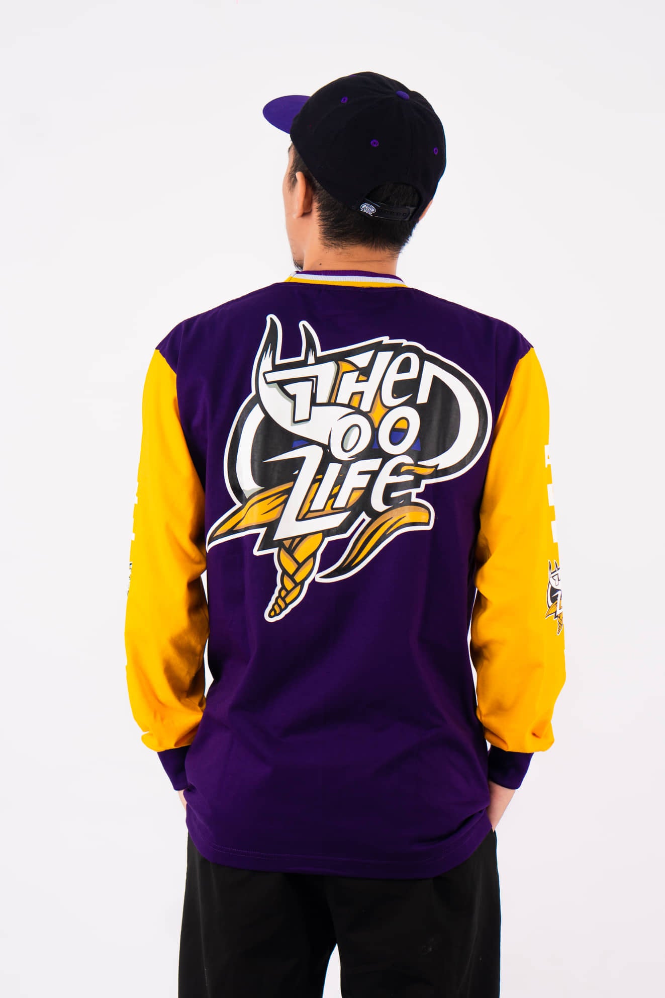 VIKINGS (PURPLE/YELLOW) CREWNECK