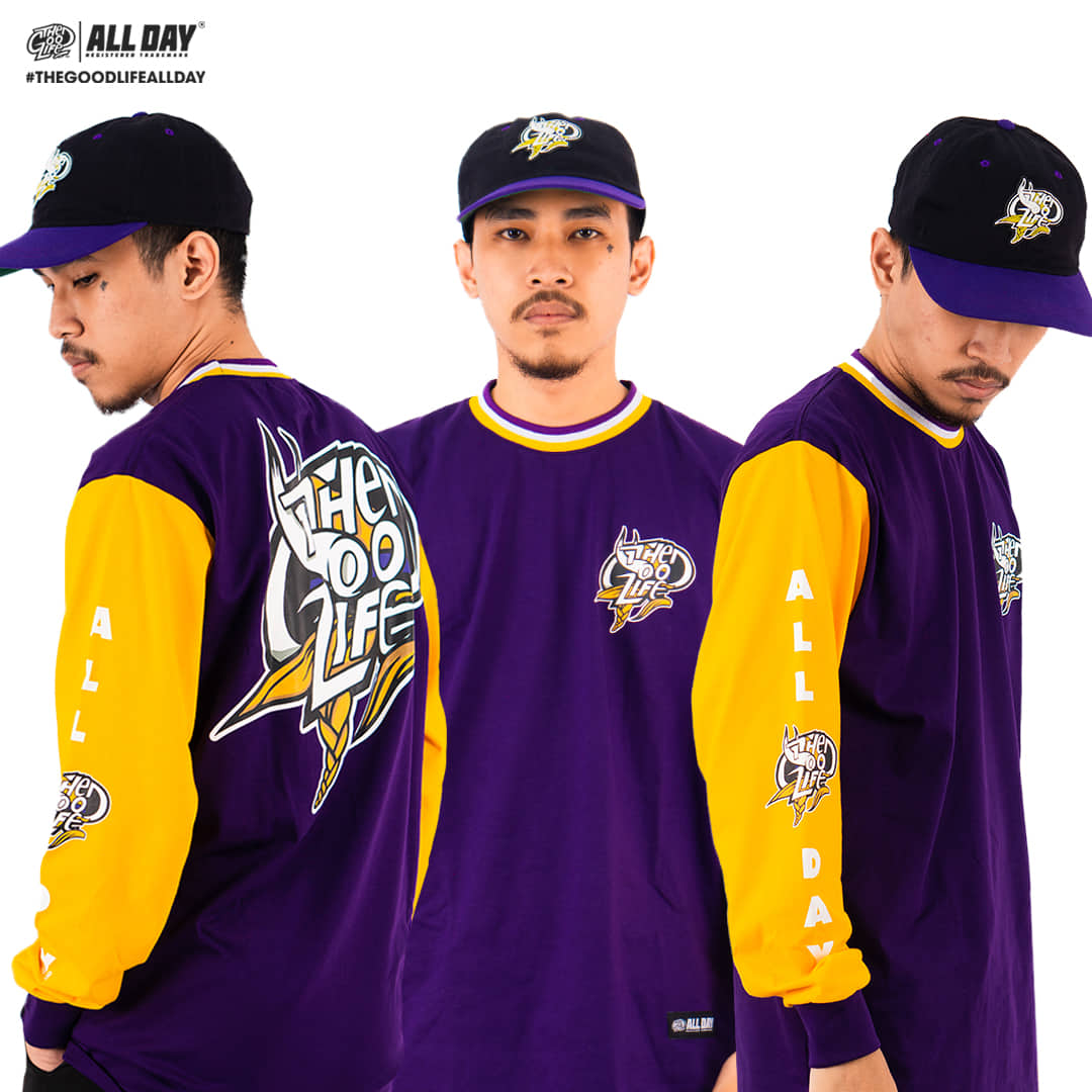 VIKINGS (PURPLE/YELLOW) CREWNECK