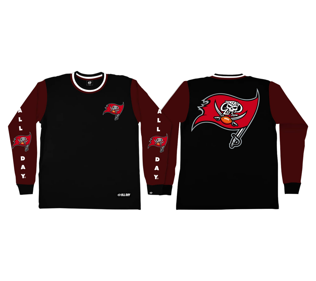 PIRATES (MAROON/BLACK) CREWNECK