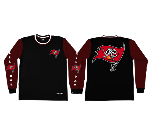 PIRATES (MAROON/BLACK) CREWNECK