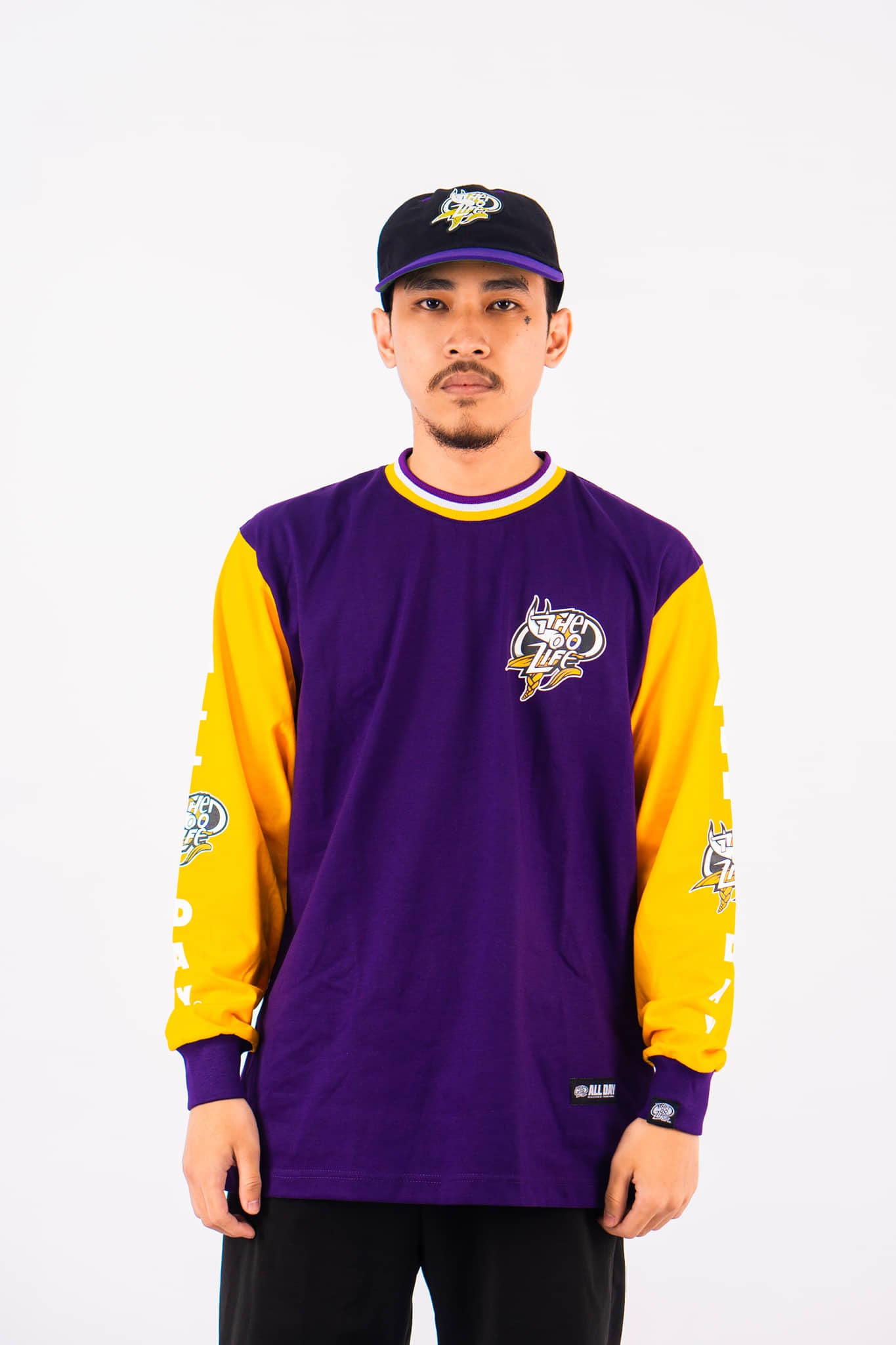 VIKINGS (PURPLE/YELLOW) CREWNECK