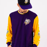 VIKINGS (PURPLE/YELLOW) CREWNECK