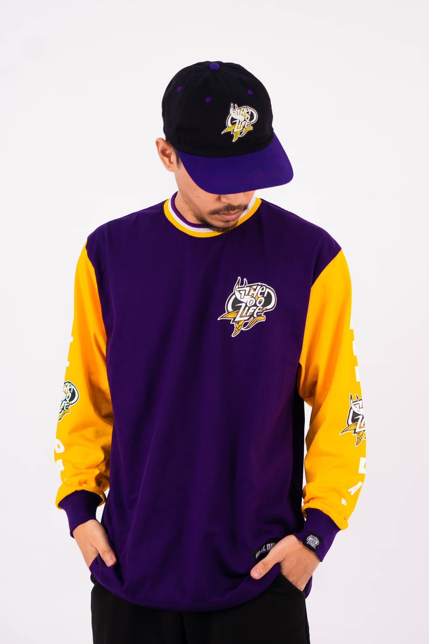 VIKINGS (PURPLE/YELLOW) CREWNECK
