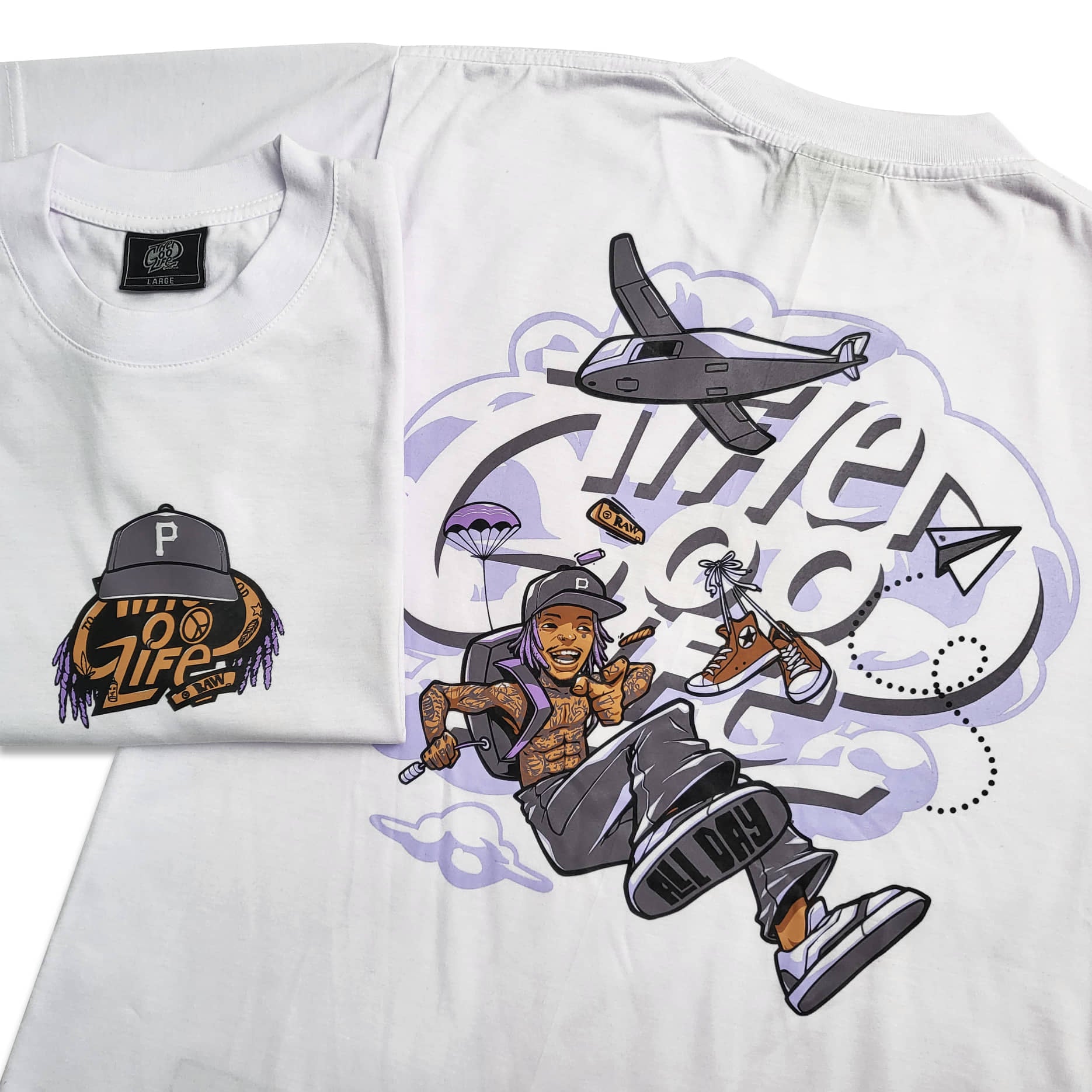 WIZ KHALIFA (WHITE) T-SHIRT