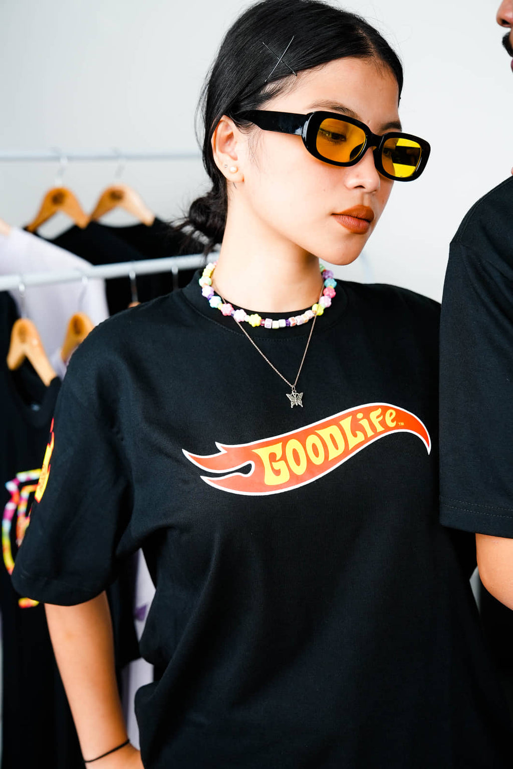 FIRE WHEELS (BLACK) T-SHIRT