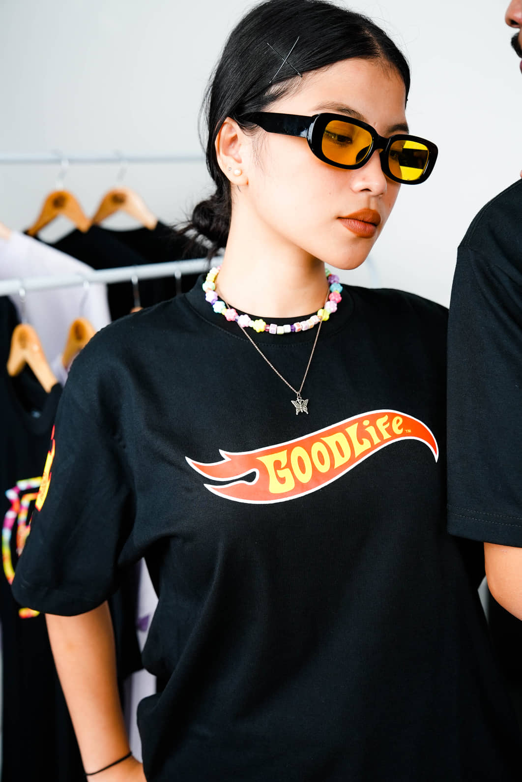 FIRE WHEELS (BLACK) T-SHIRT