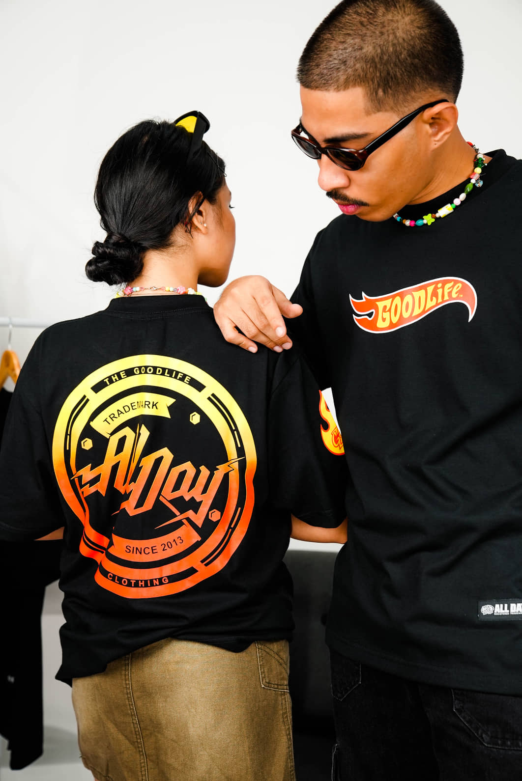 FIRE WHEELS (BLACK) T-SHIRT