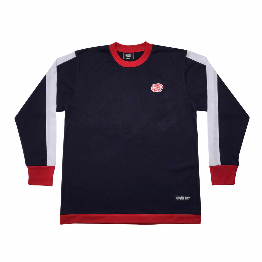 "EMBRO" DASH (NAVY/RED) CREWNECK