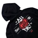 STAGGER HOODIE (BLACK)