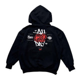 STAGGER HOODIE (BLACK)