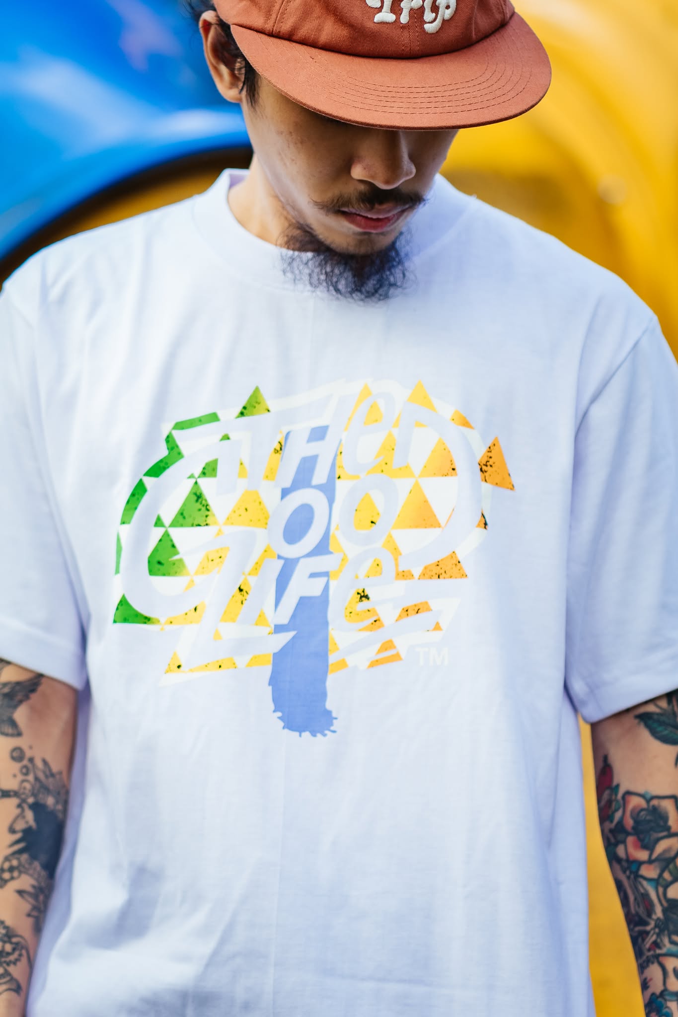SLIDE (WHITE) T-SHIRT