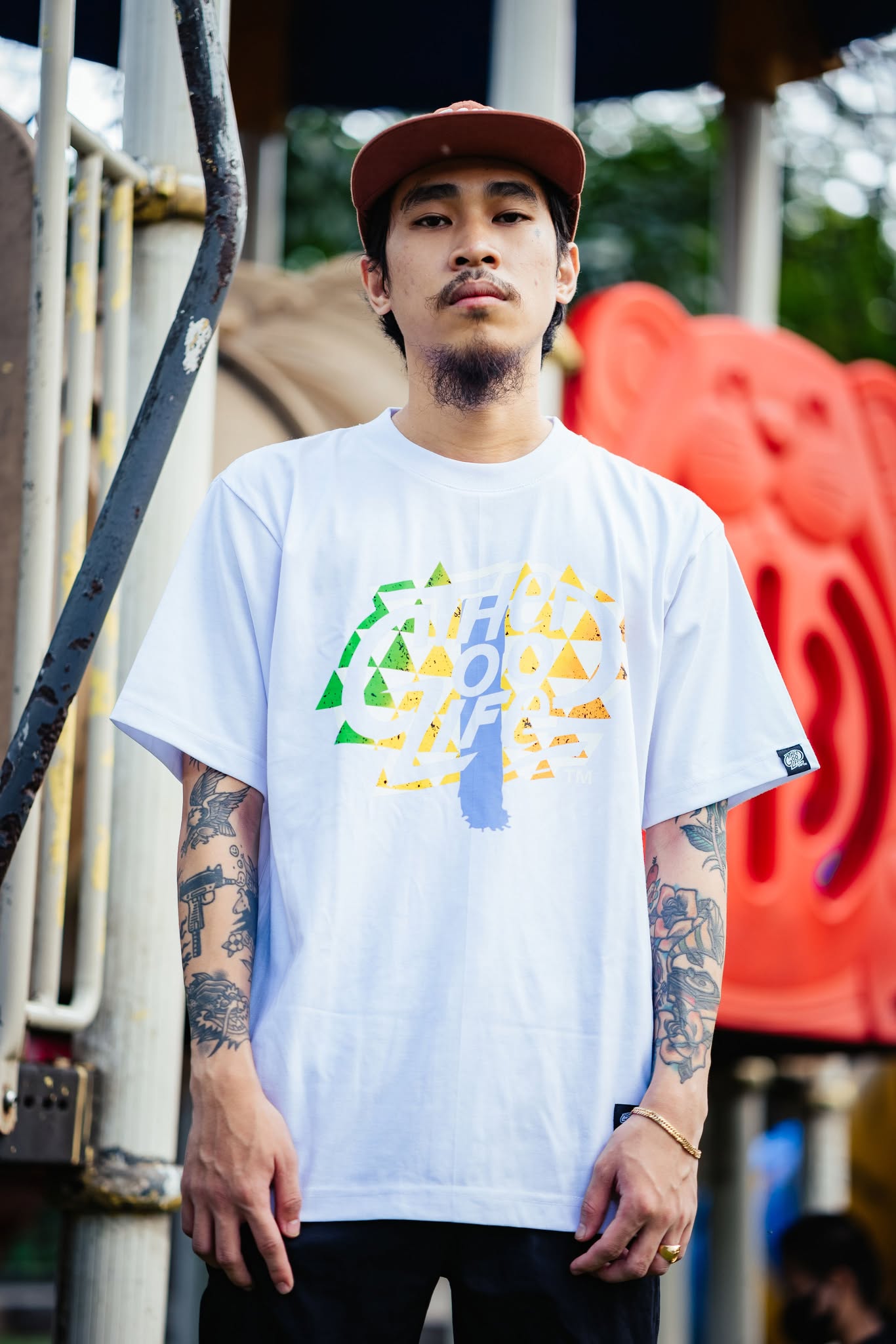 SLIDE (WHITE) T-SHIRT