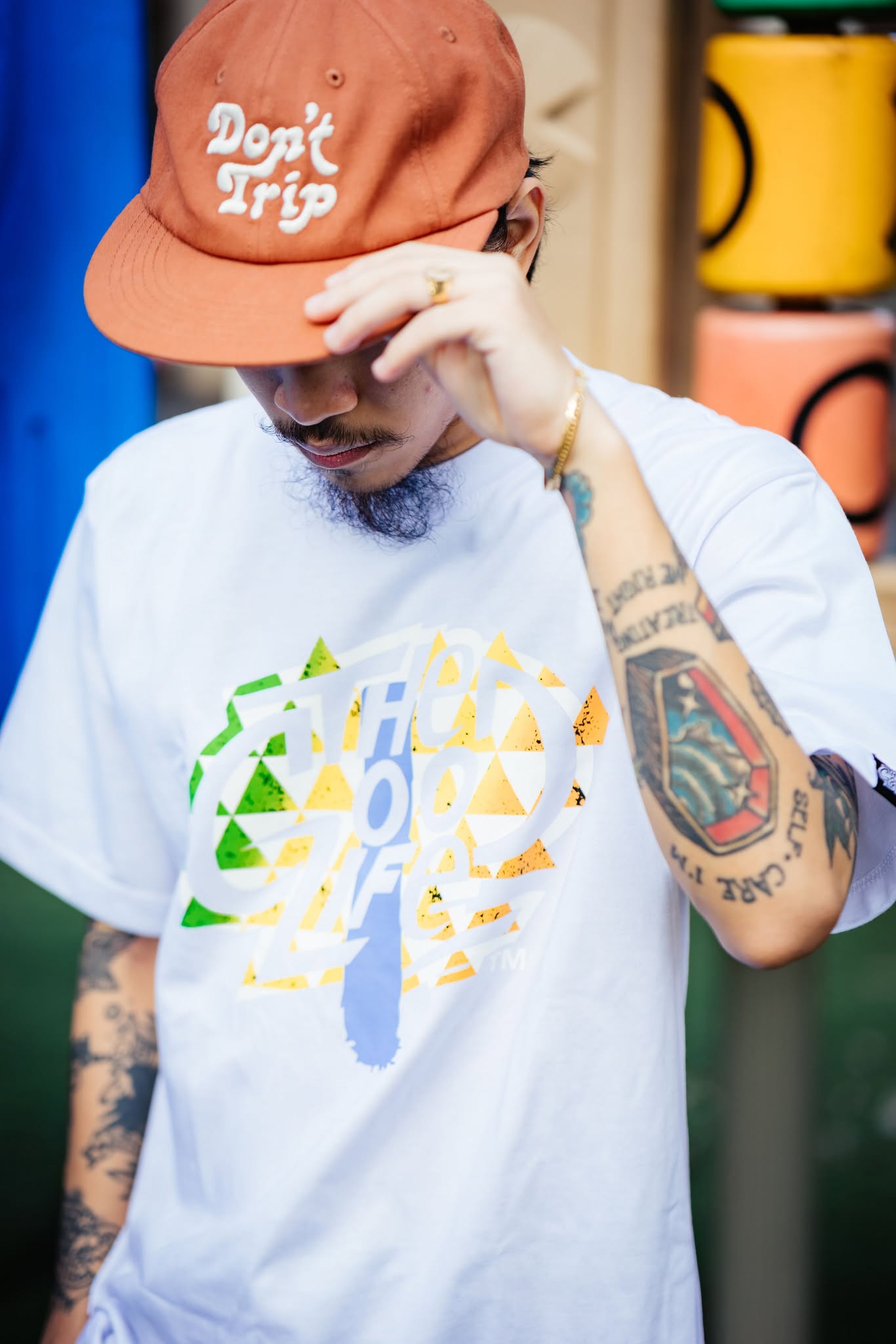 SLIDE (WHITE) T-SHIRT