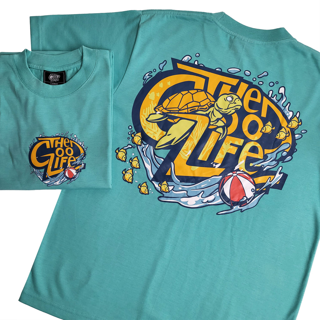 SEA TURTLE (MINT) T-SHIRT