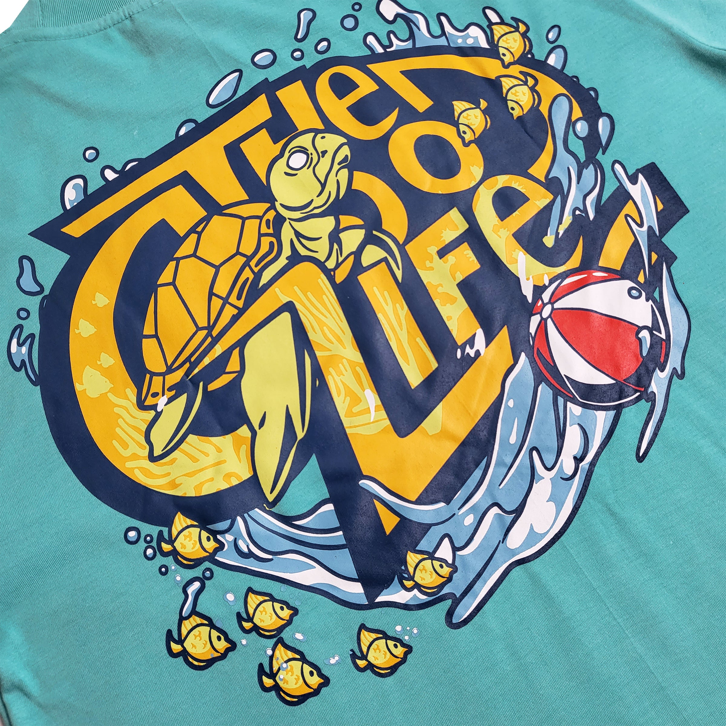 SEA TURTLE (MINT) T-SHIRT