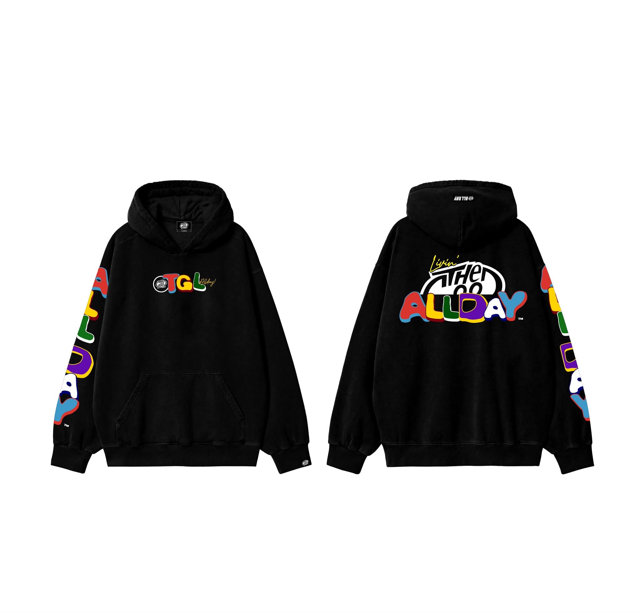 CRAYON (BLACK) HOODIE