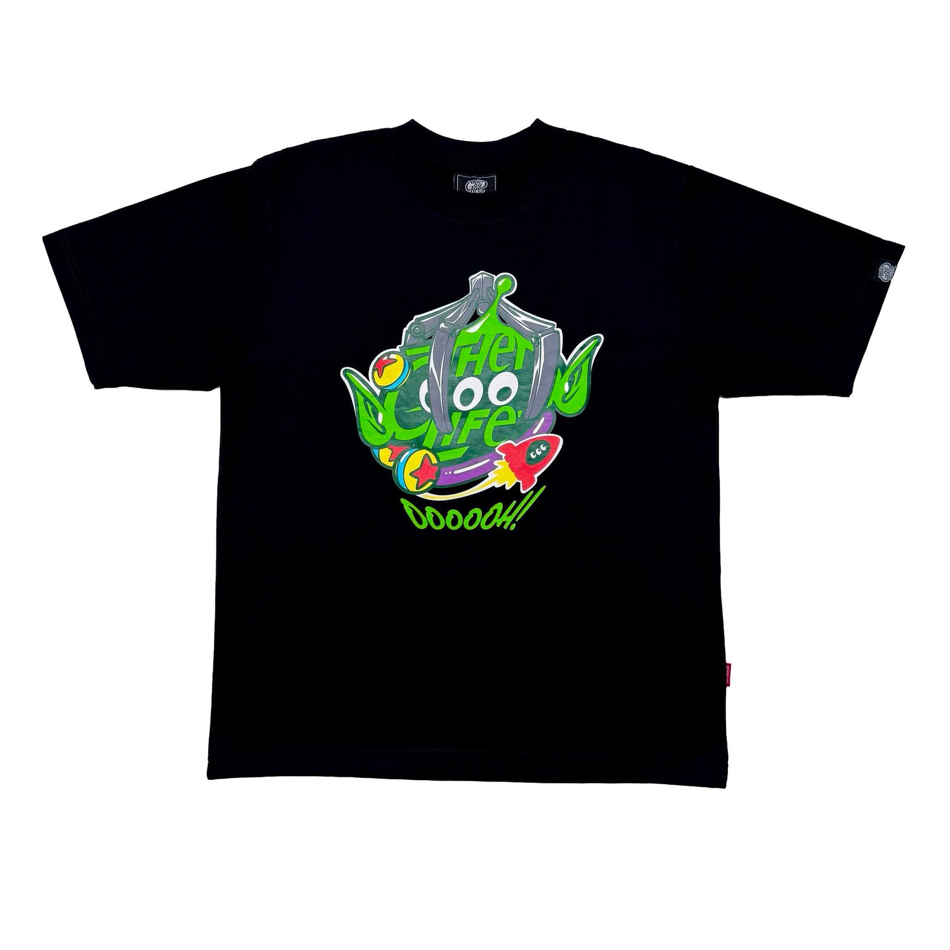 ALIENY (BLACK) T-SHIRT