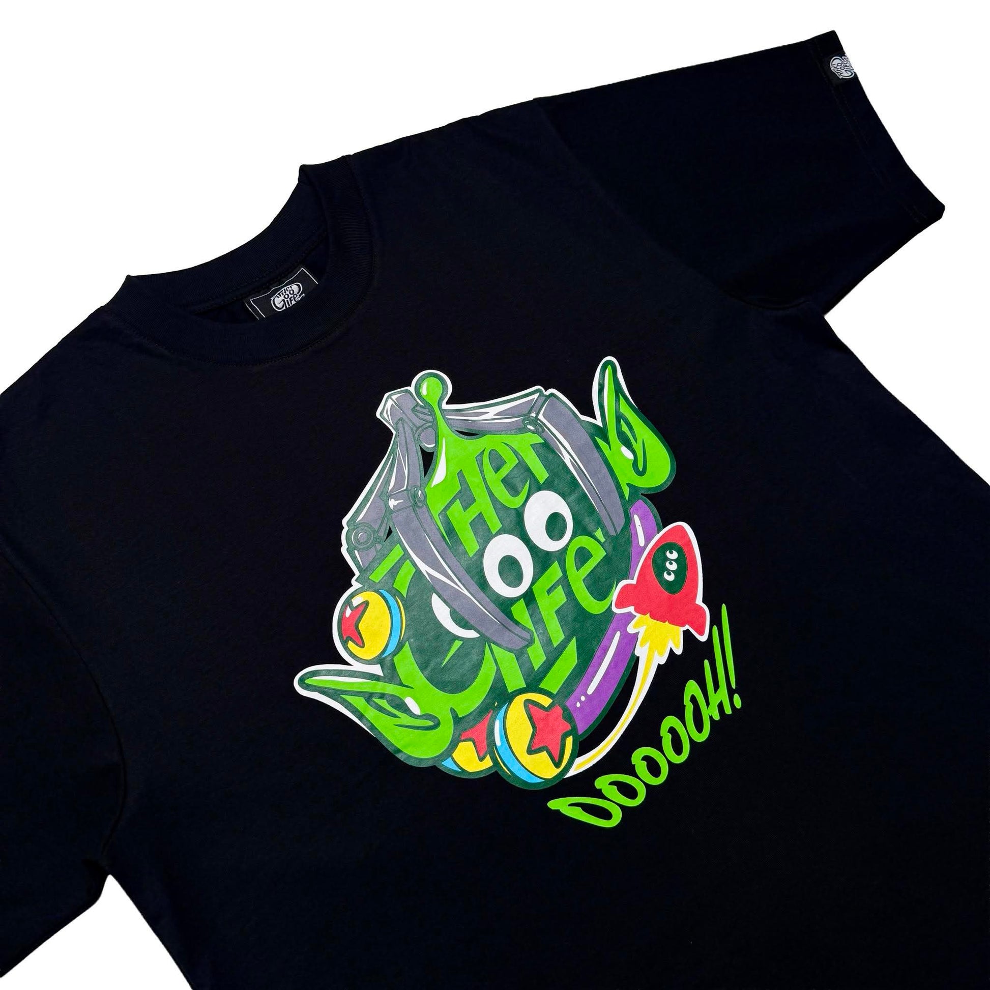 ALIENY (BLACK) T-SHIRT