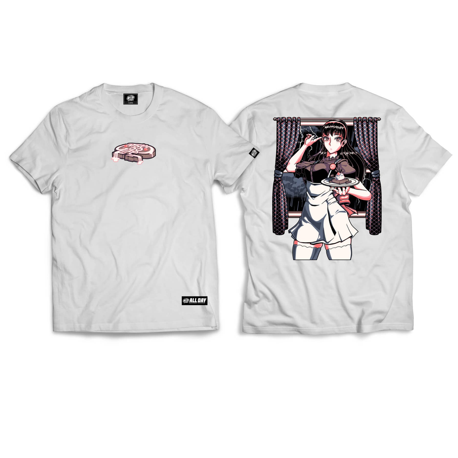 APRON SWEETIE (WHITE) T-SHIRT