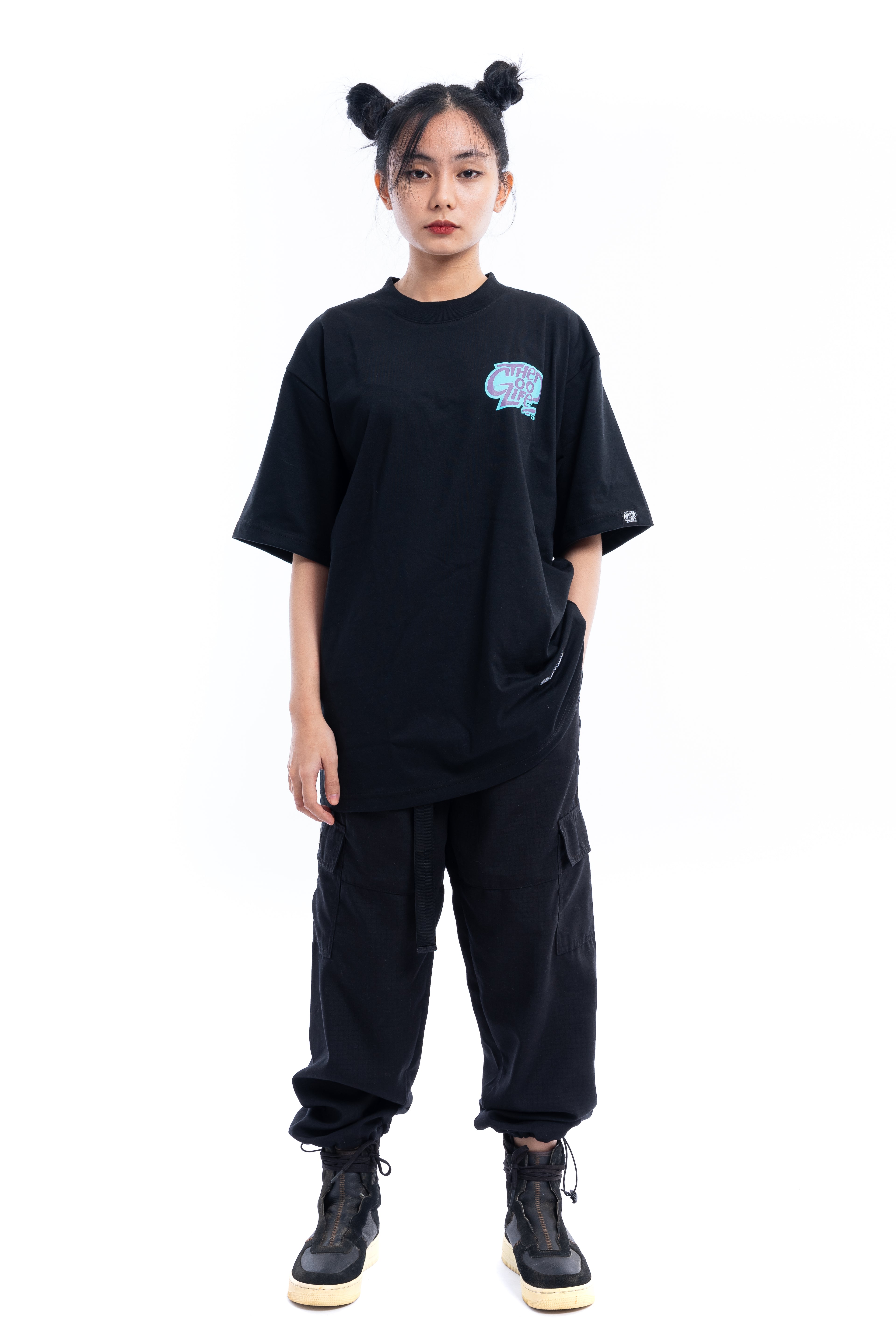 SPACE GARDEN (BLACK) T-SHIRT