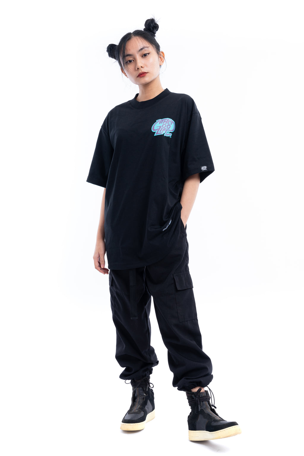 SPACE GARDEN (BLACK) T-SHIRT