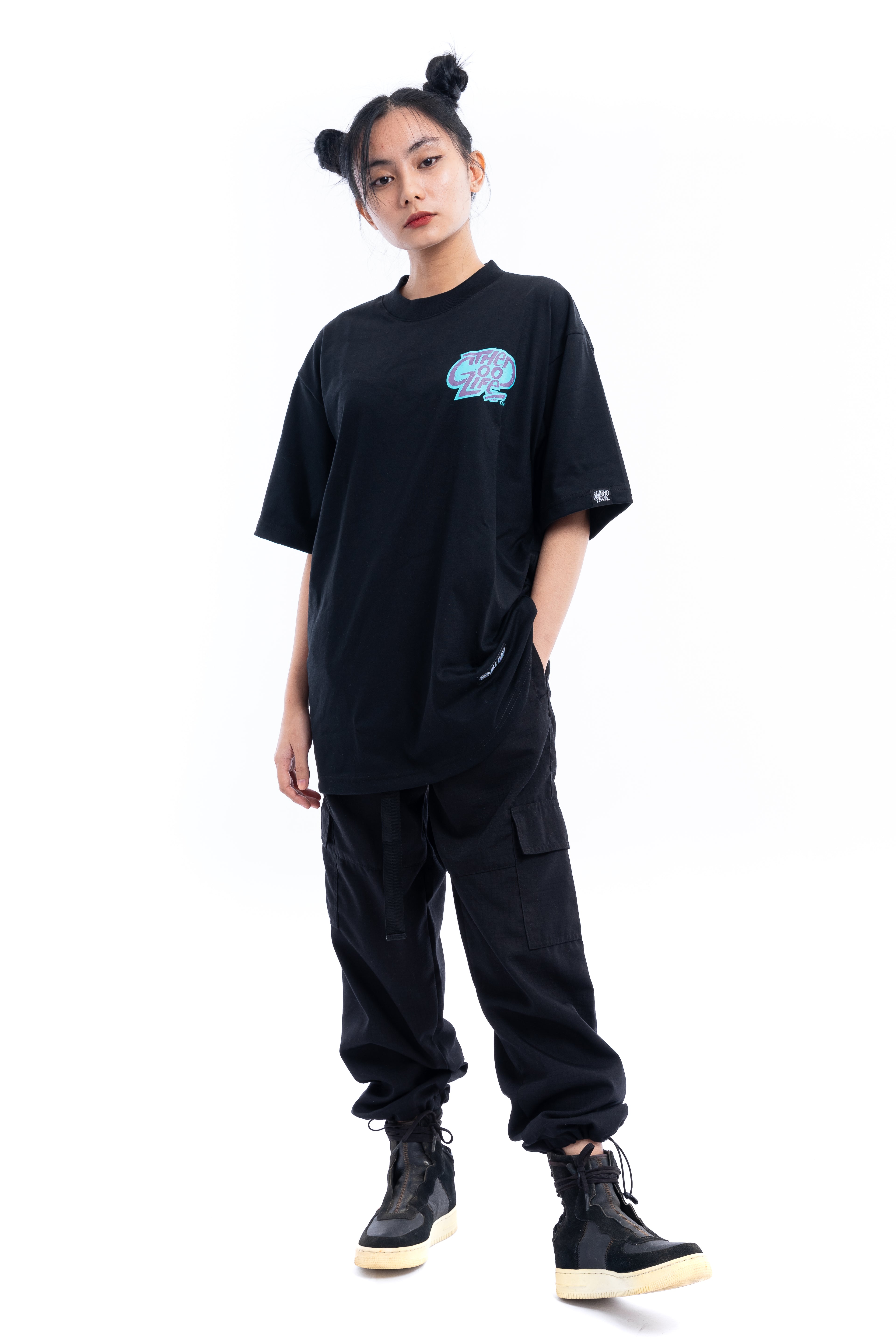 SPACE GARDEN (BLACK) T-SHIRT