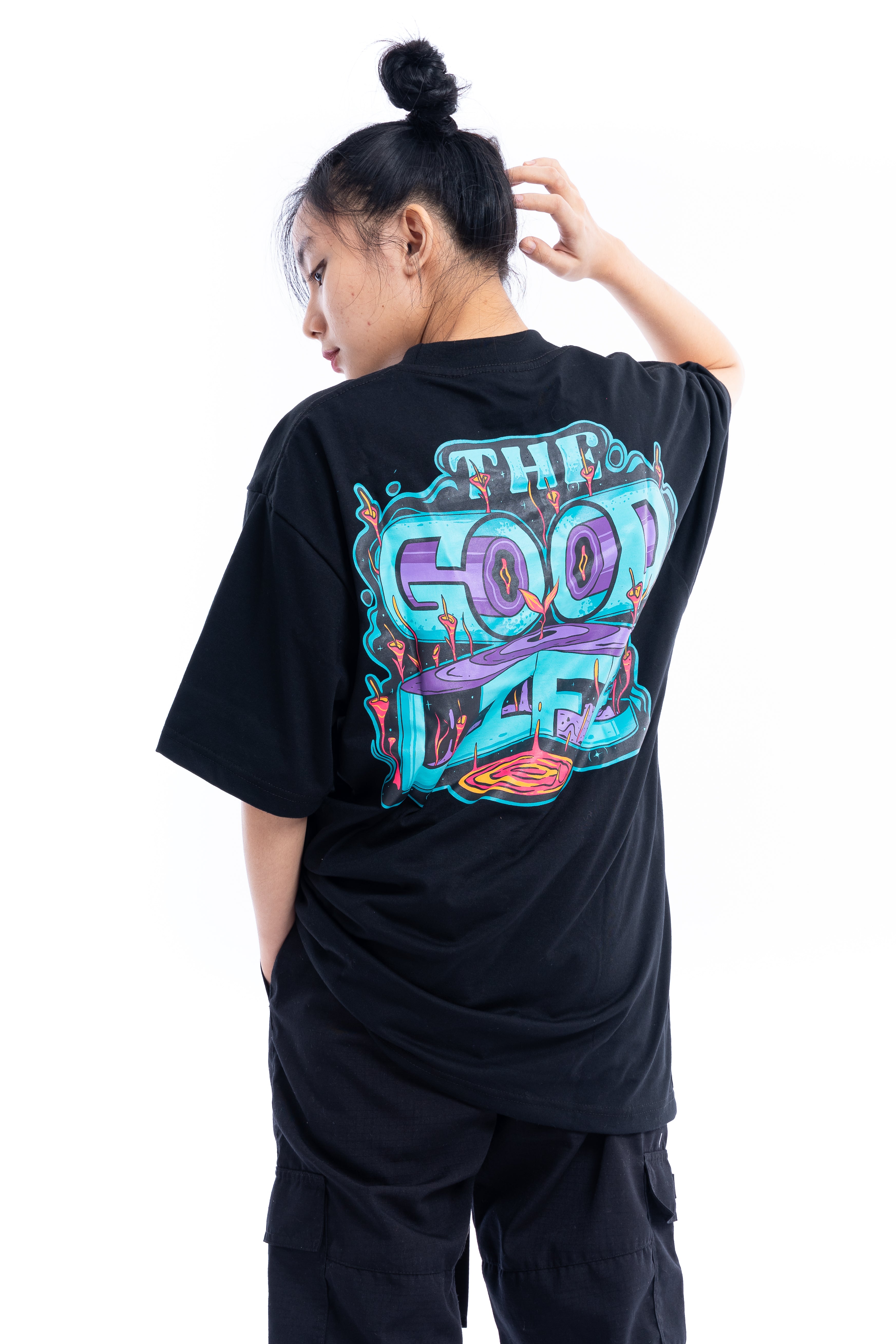 SPACE GARDEN (BLACK) T-SHIRT
