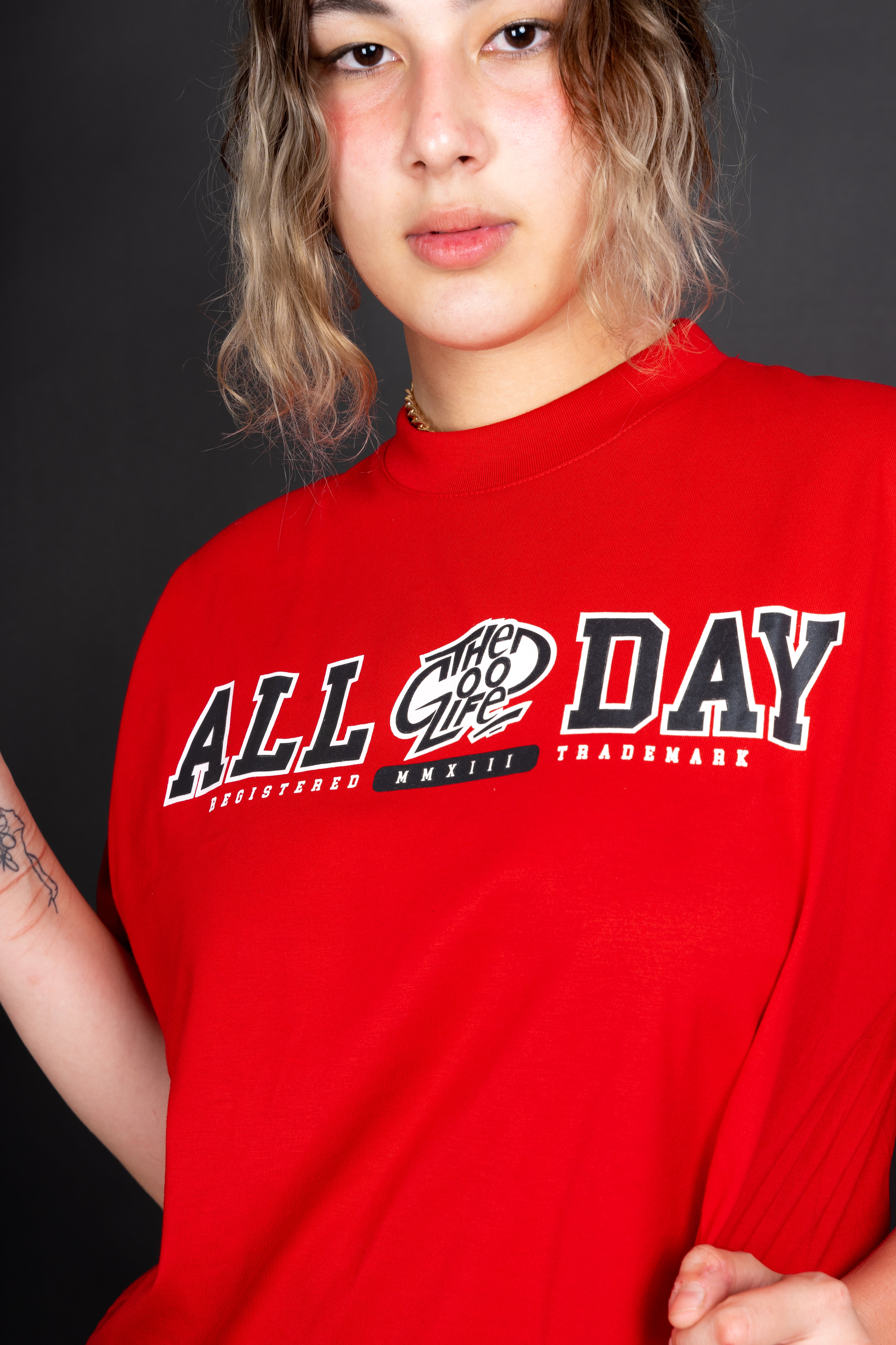 LEAGUE (RED) T-SHIRT